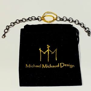 Link Bracelet Gunmetal Gold